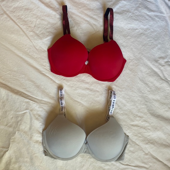 Victoria Secret T-Shirt Push-Up Bra Bundle - Picture 1 of 7